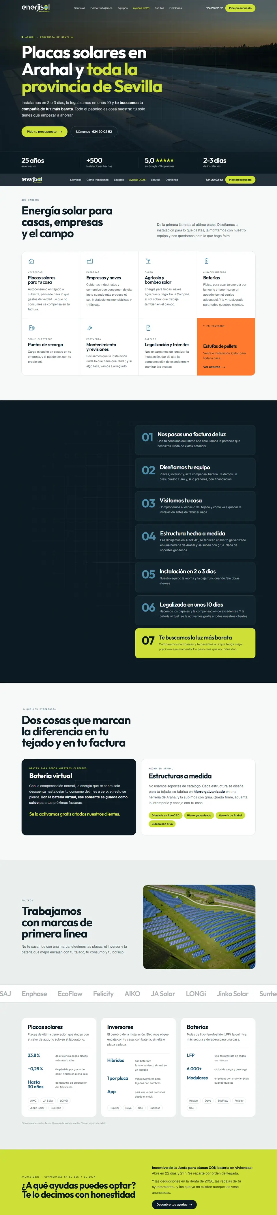 Web de Enerjisol