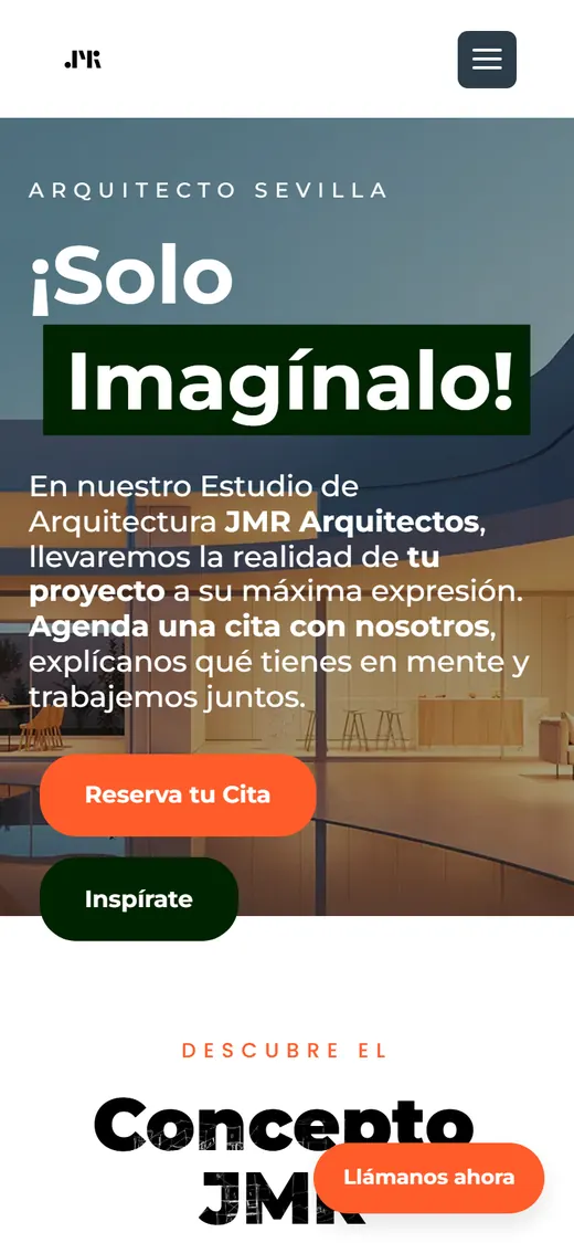 JMR Arquitectos en el móvil