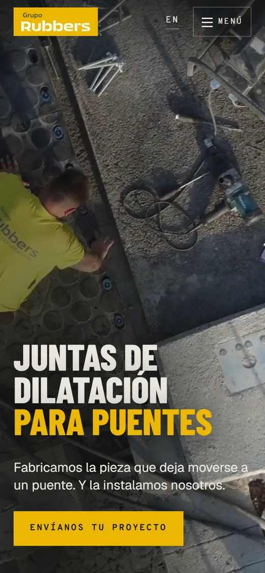 Grupo Rubbers en el móvil