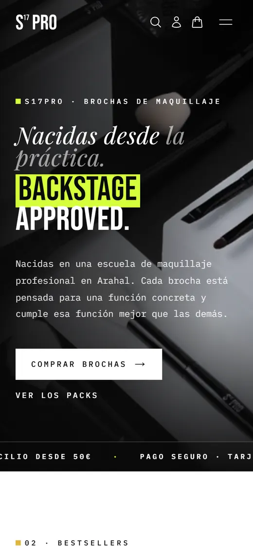 S17PRO en el móvil