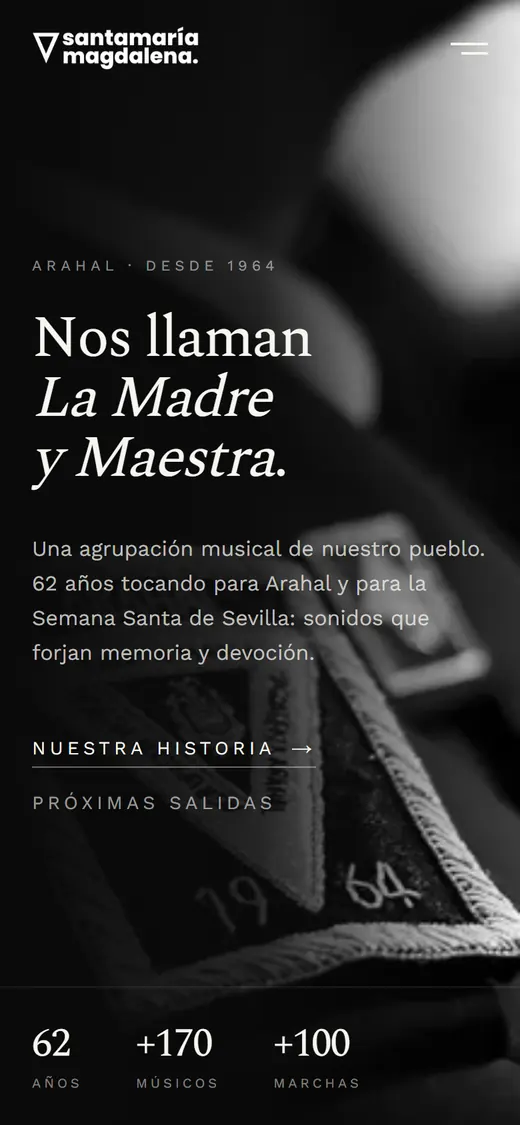 Santa María Magdalena en el móvil