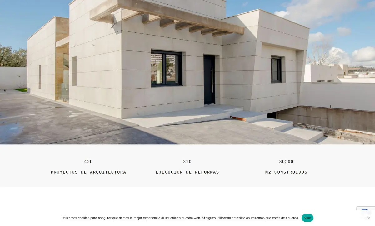 Web anterior — Arquitectura y reformas · Madrid